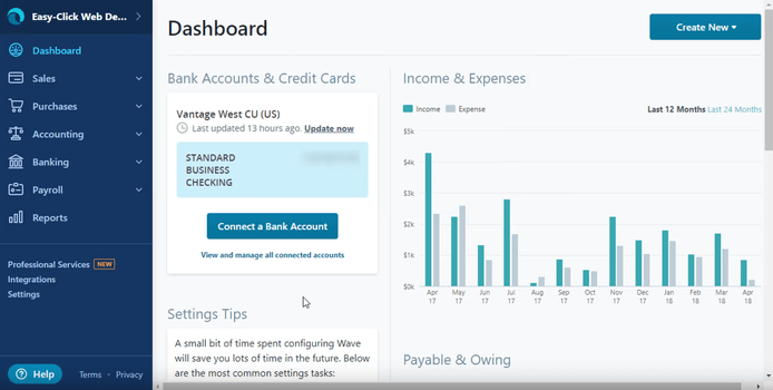 wave accounting software