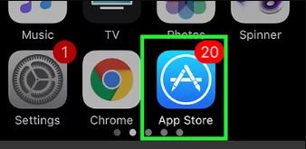 In your iPhone, iPod touch or iPad, tap the App Store icon on your Home screen.